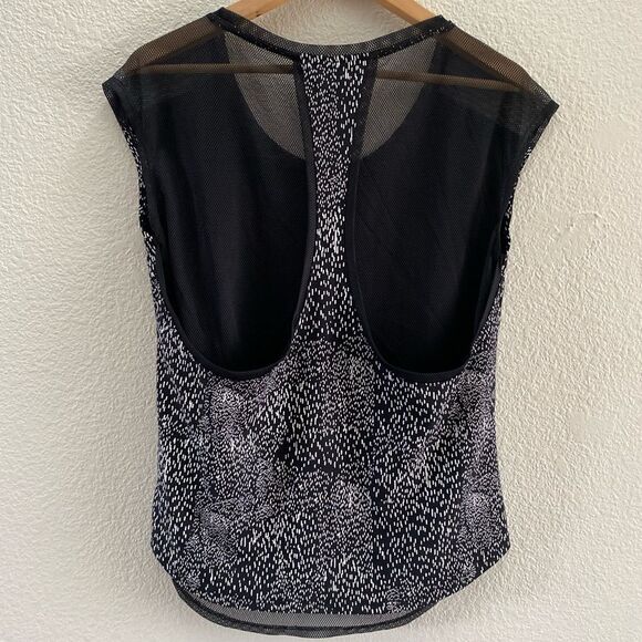 Fabletics Kate Hudson Vanessa Top Constellation Print Athletic Workout Top Small - Picture 2 of 3